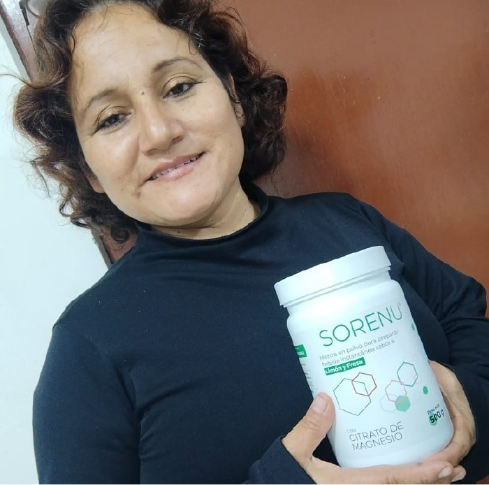 Cliente SORENU con producto