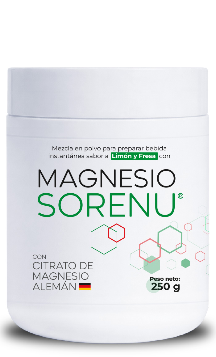 Pote de 250 g de Citrato de Magnesio SORENU