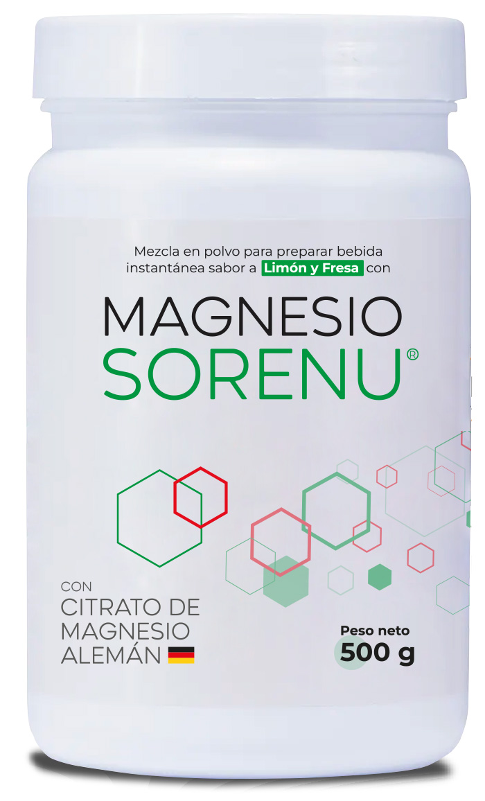 Pote de 500 g de Citrato de Magnesio SORENU